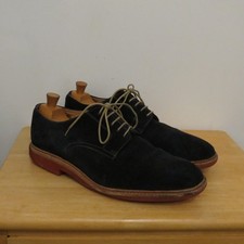 Loake Suede Shoes UK 11 Navy