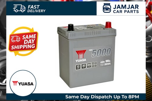 Yuasa car battery 12v 40ah - battery,