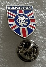 Collectable Glasgow Rangers Supporter Enamel Badge Wear With Pride