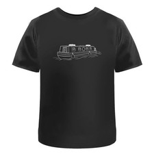 'Canal Boat' Unisex T-Shirt -