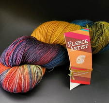 Fleece Artist Hand Dyed Merino