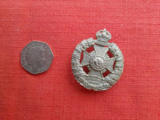 Rifle Brigade Prince Consort's Own Rare Vintage Military Cap Badge Slider