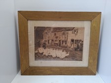 Antique Framed And Signed