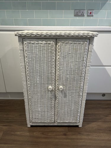 Vintage mid century wicker - vintage, wicker/