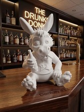 Drunk donkey figurine - figurine, bar