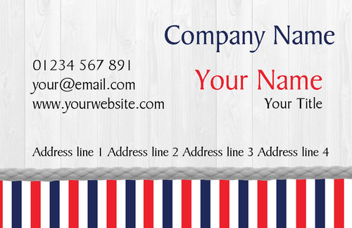 Nautical stripes and wood - stripes,