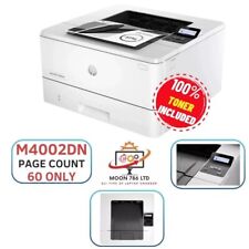 HP LASERJET PRO 4002DN DUPLEX PRINTER 100% TONER INCLUDED PAGE COUNT 60 ONLY