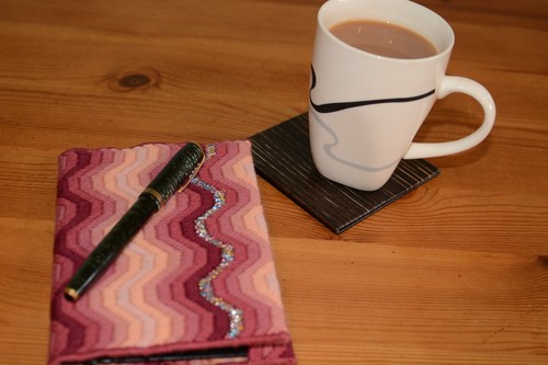 Diary with unique handmade - a6,