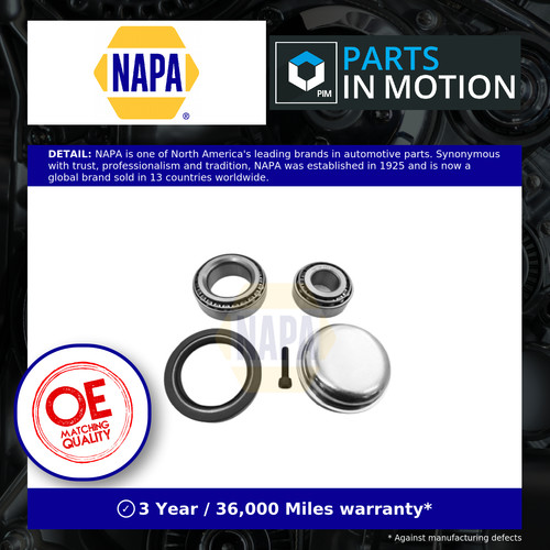 Wheel bearing kit - bearing, fits