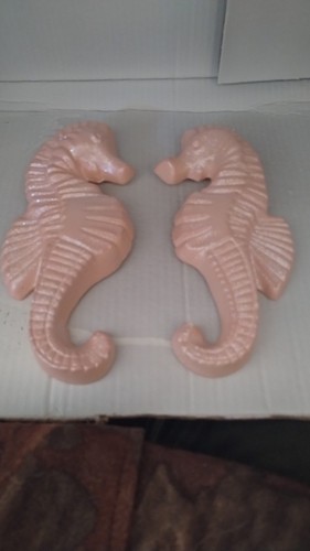 Chalkware sea horse wall - horse,