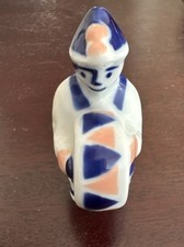 Porcelain Figurine Small Bass Drummer Man By Sargadelos Made In Spain  
