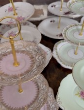 Vintage handmade tier - 10, 3-tier
