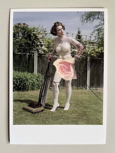 Linder exhibition art card - linder,,