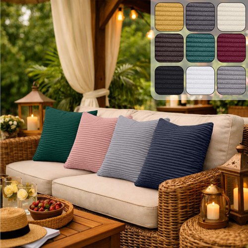 Pack velvet cushions with - pack, 4