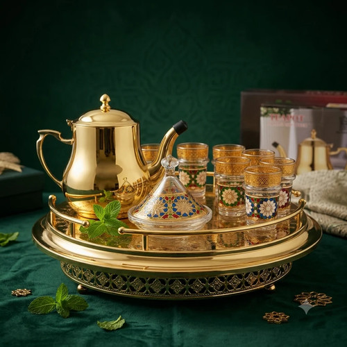 Moroccan tea ceremony premium - ceremony,