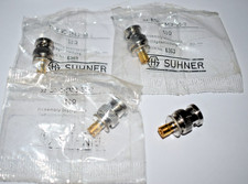4 PIECES SUHNER RF ADAPTER BNC