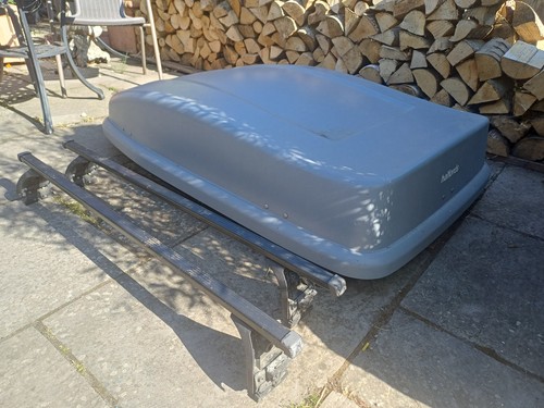 Halfords roof box 320l 50k - box,