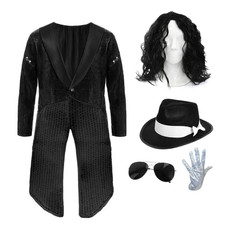 KING OF POP MENS COSTUME FANCY