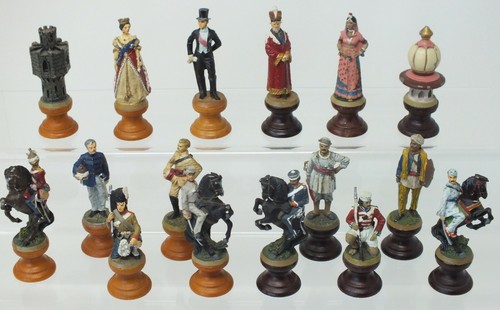 Franklin mint raj chess - raj, set