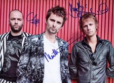 Muse entire group autographed - muse,