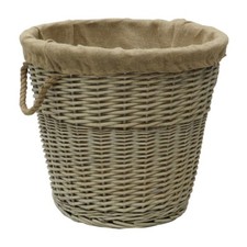 JVL Willow Log Basket with