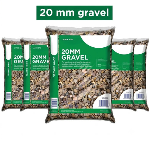 20mm pea decorative gravel - pea,