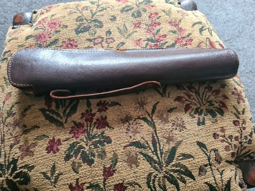 Small brown leather spotting - leather,