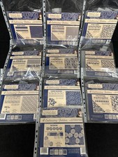 Tattered Lace Craft Dies 4 Embossing Folders X 10 t4027