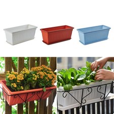 5/10PCS Trough Plant Pot Long