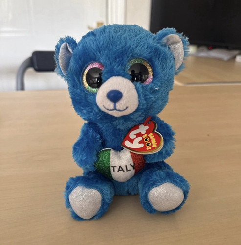 Beanie boos romeo blue - ty,