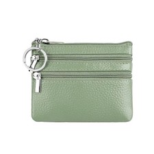 Leather three zipped