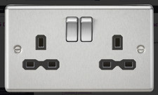 13A 2G DP SwITCHED Socket with