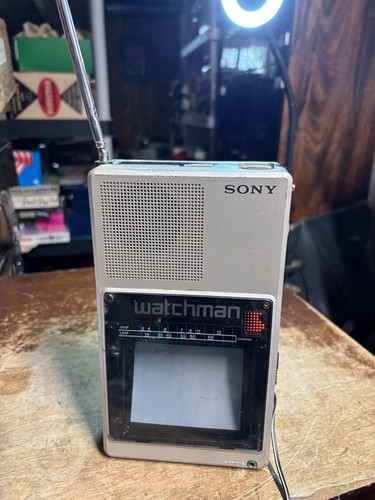 Vintage 1980 sony watchman - vintage,