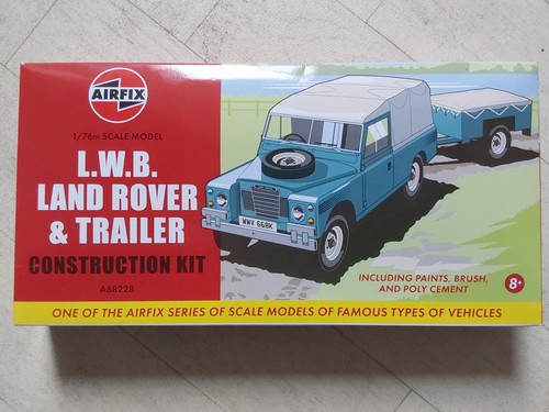 New airfix lwb land rover - 1:76,