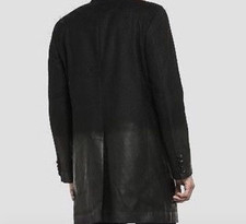 REPLAY Coated Melton Black
