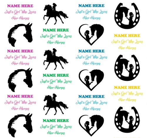 Horses personalised gift - personalised,
