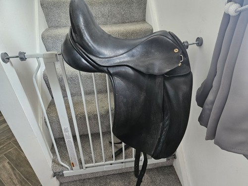 Black country leather - country,
