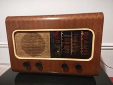 Pye  Cambridge Vintage Valve Radio 48-A 1940s Working