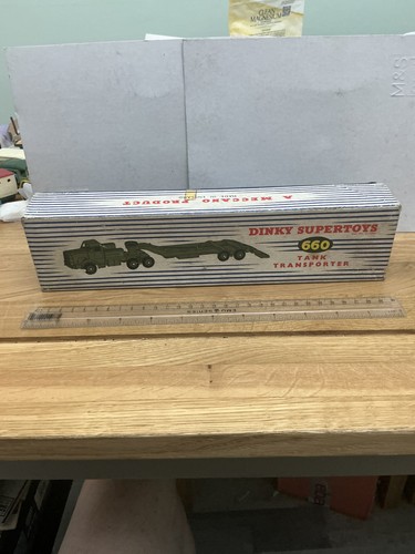 Vintage dinky 660 tank - vintage,