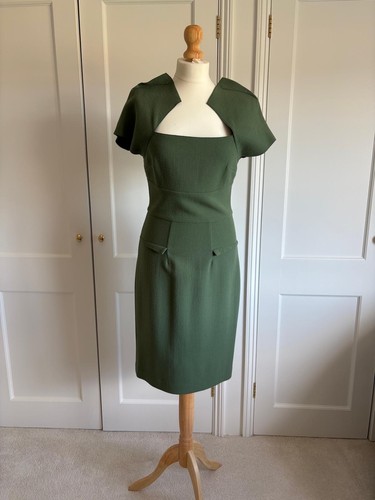 Roland mouret green dress - mouret,