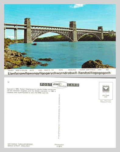Postcard britannia tubular - -,
