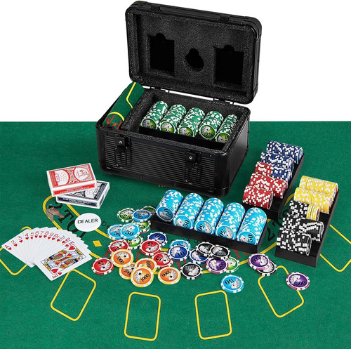 Deluxe 600 pcs poker chip - deluxe,
