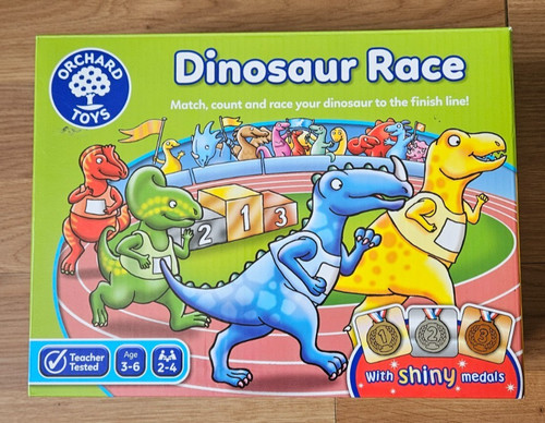 Dinosaur race orchard toys - dinosaur,