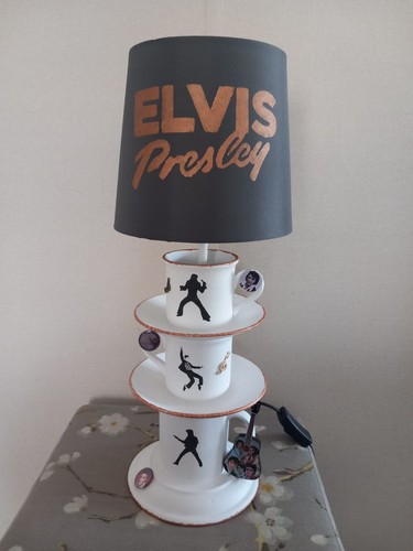 Handcrafted elvis prestly mug - prestly,