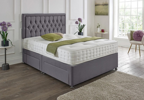 Plush memory foam - divan, bed