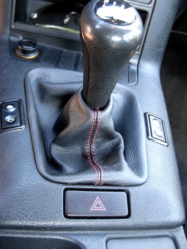 Shift boot black - leather, bmw