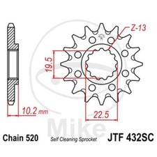 Racing Sprocket 14 Teeth Pitch 520 Small Insert - Int. Dia. 19.5/22 726.07.71