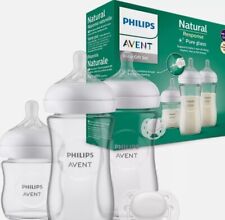 Philips Avent Glass Baby Bottle Newborn Gift Set SCD878/11)