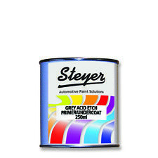 250ML Grey Acid Etch Primer Aluminium Steel Copper Brass Metal Brush/Roll/Spray