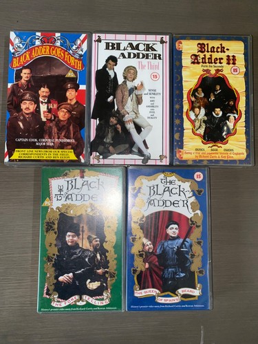Black adder vhs video tape - 5,